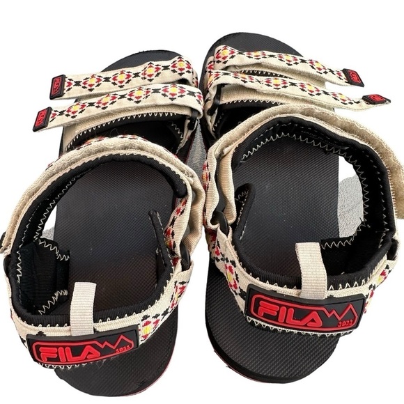 FILA DRIFTERS TS STRAP SOUTHWEST DESIGN SANDALS SIZE 10 - Picture 7 of 11